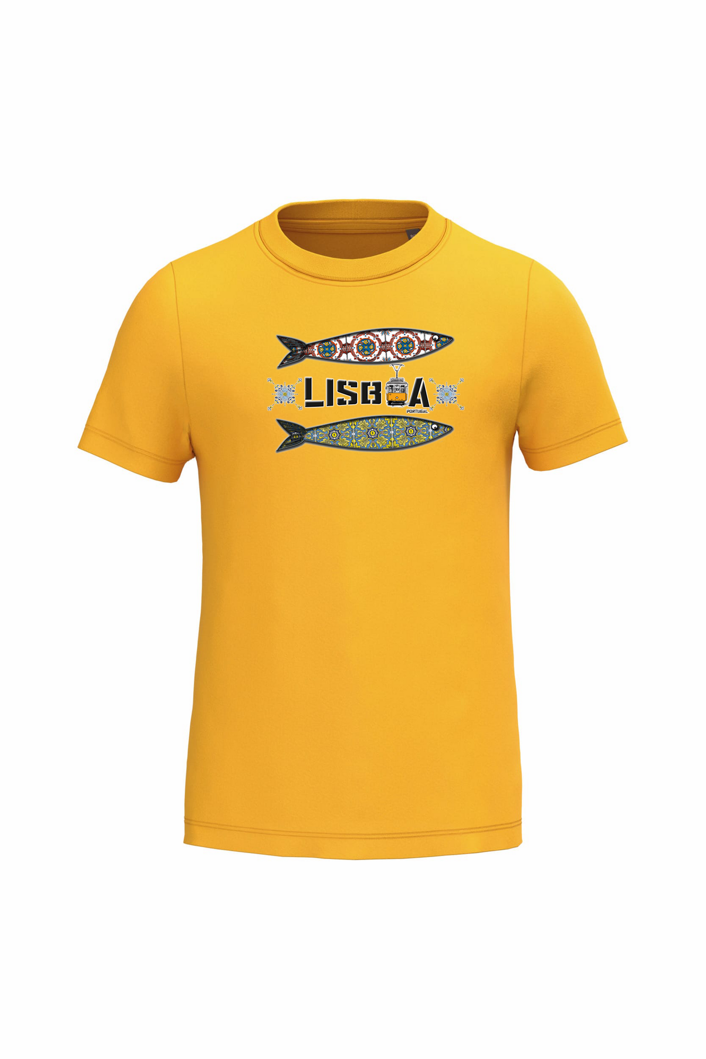 T-shirt de Criança Kariban 2 Sardinhas Lisboa