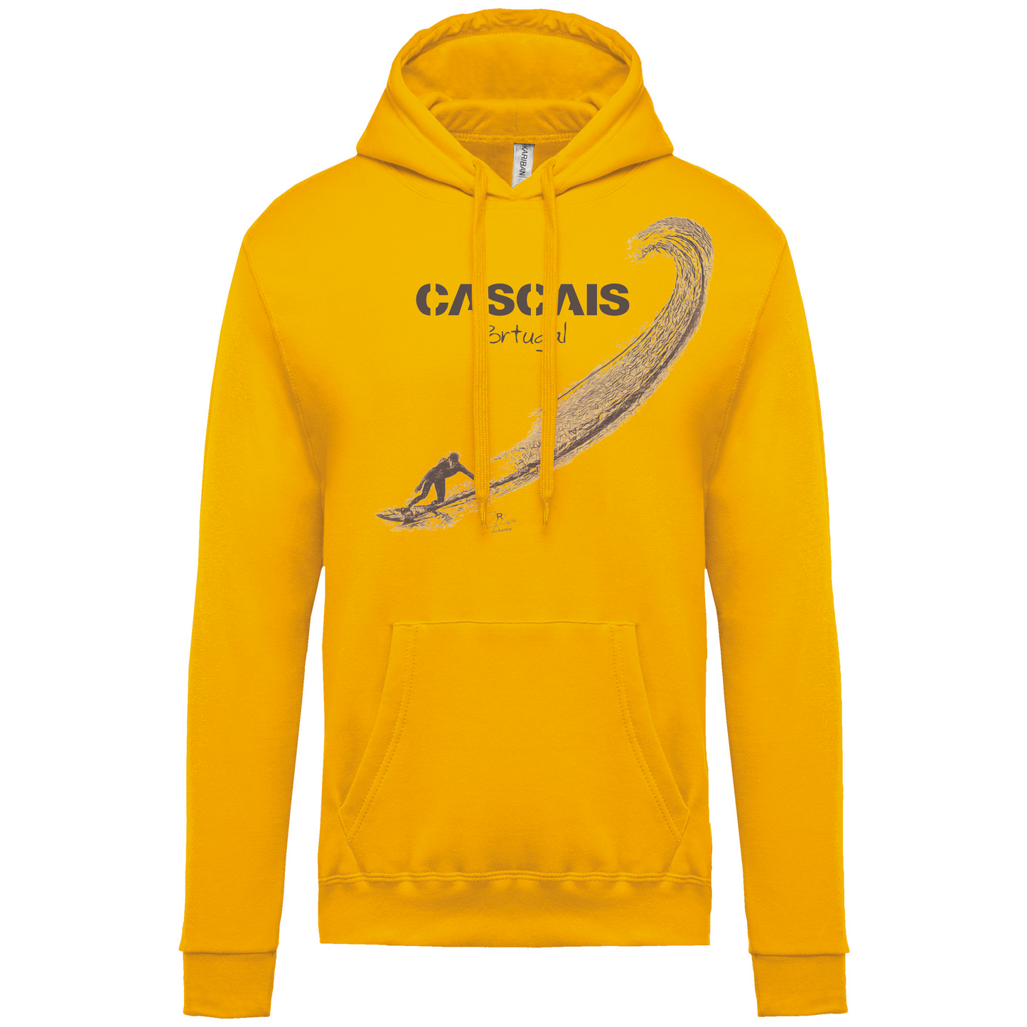 Sweatshirt Kariban com Capuz Surf Cascais