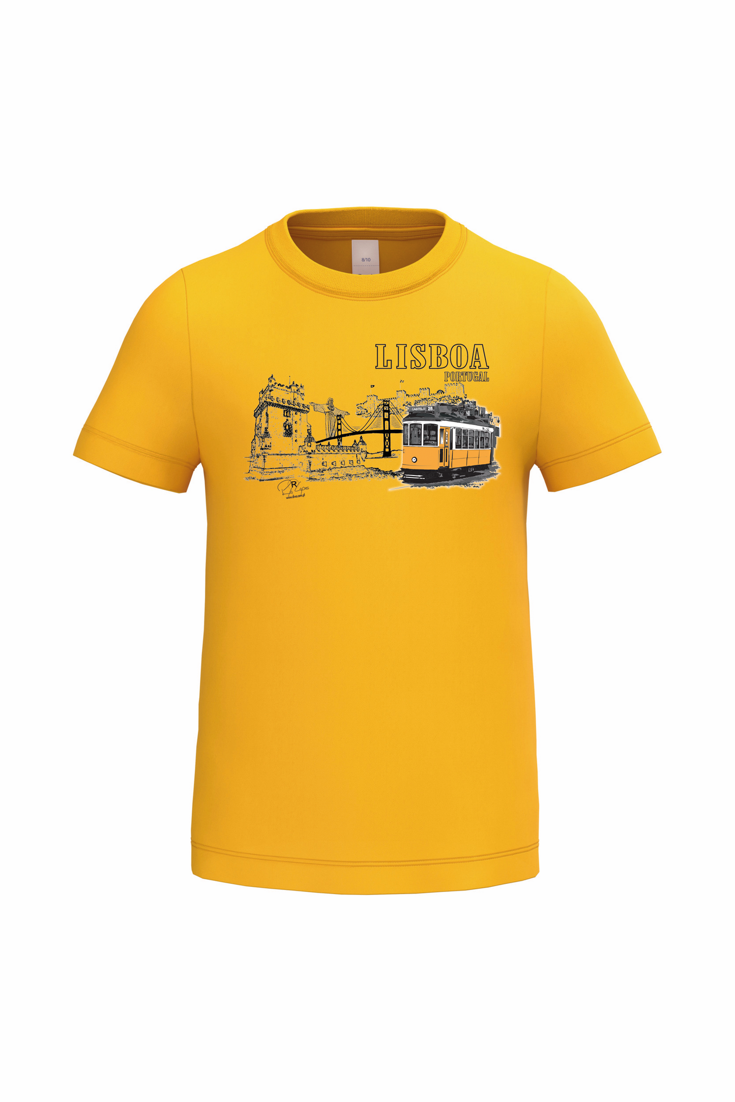 T-shirt Ideal Kids Monumentos Lisboa