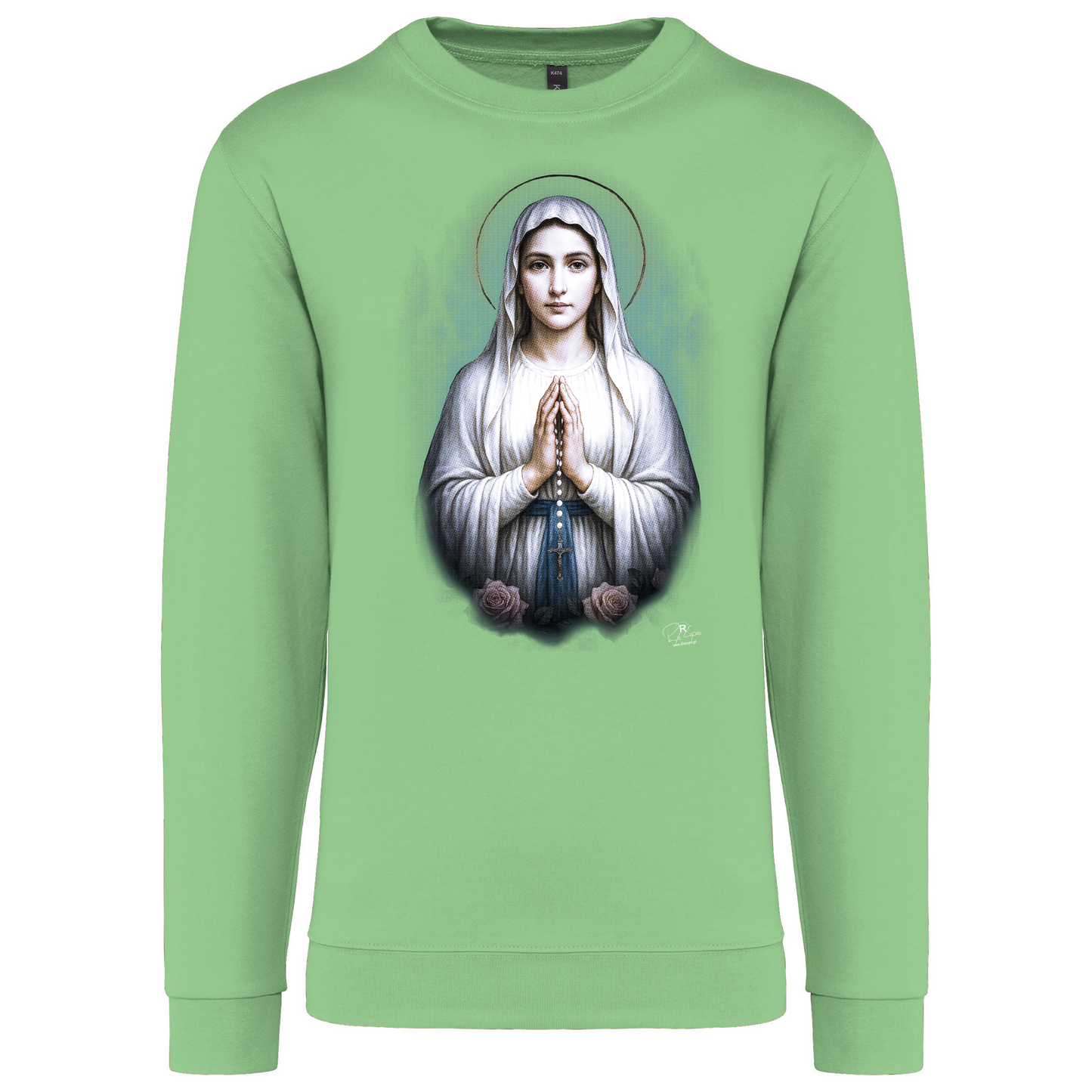 Sweatshirt Kariban sem Capuz Virgem