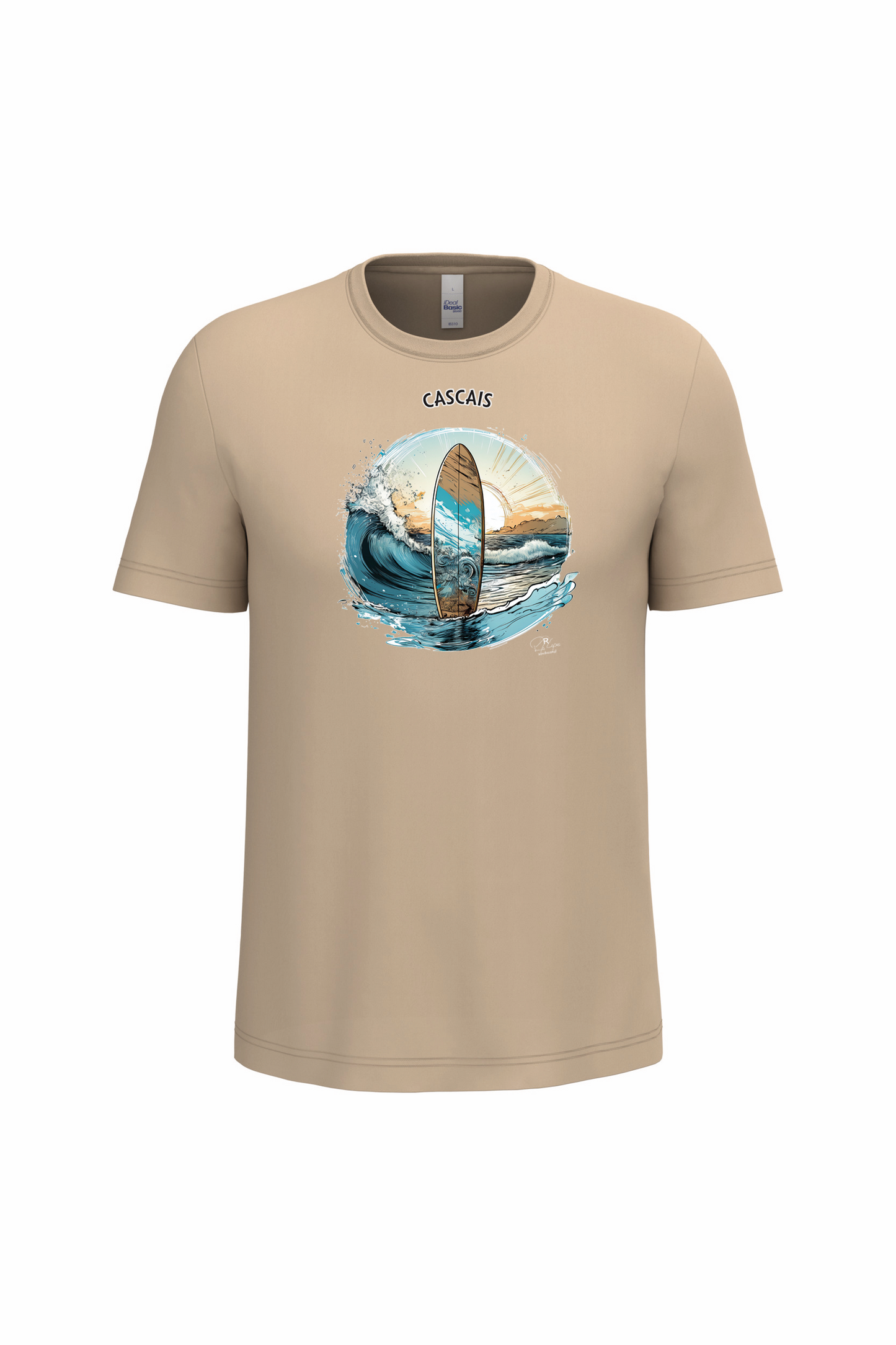 T-Shirt Algodão Ideal Sol Cascais