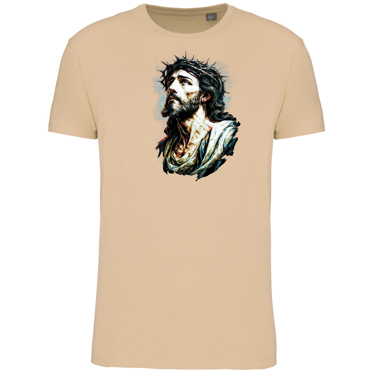 T-Shirt Algodão Biológico Jesus Cristo
