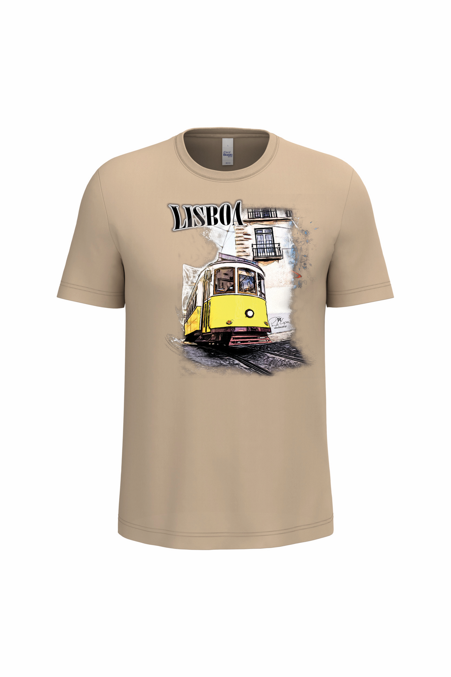 T-Shirt Algodão Ideal Crazy Tram