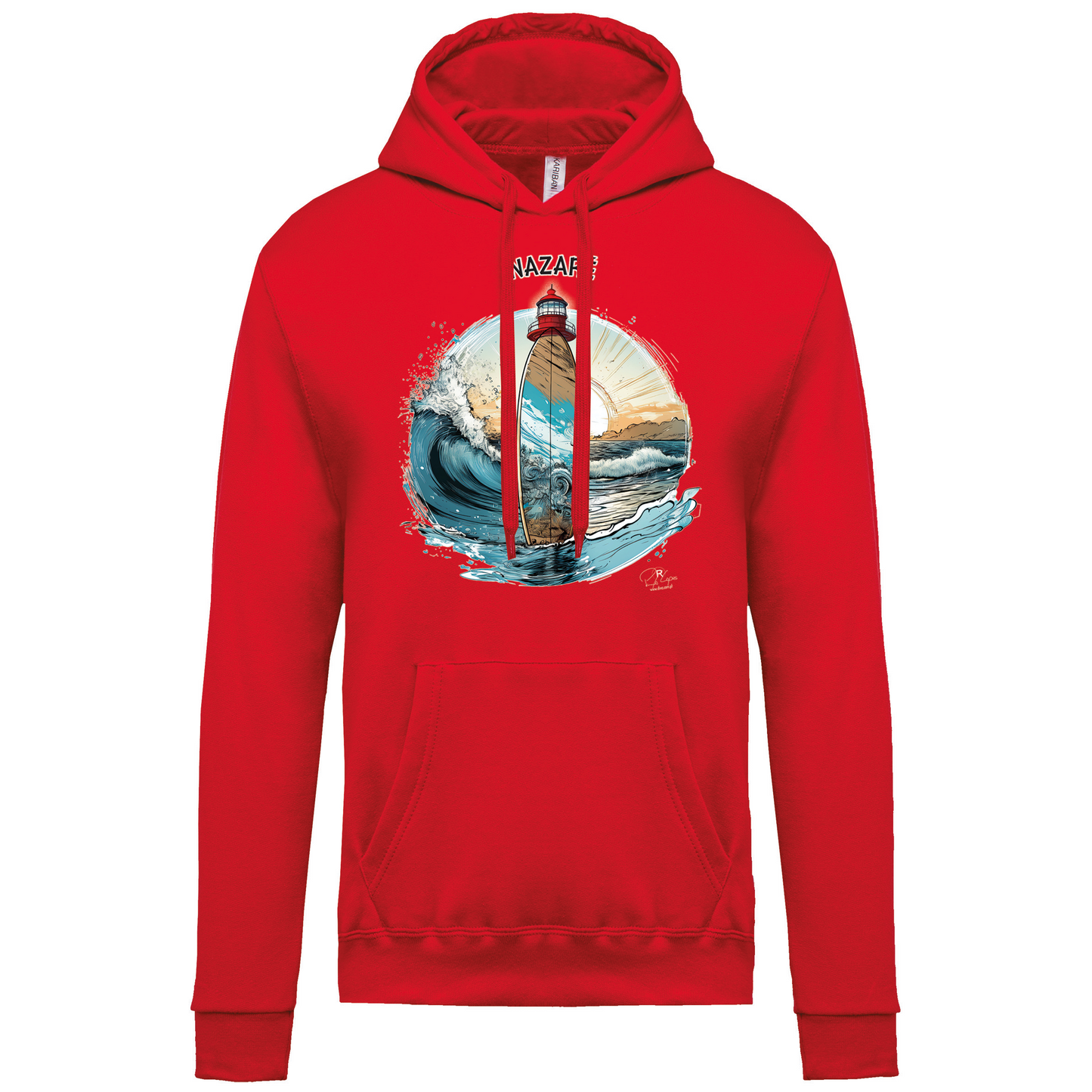 Sweatshirt Kariban com Capuz Sol Nazaré