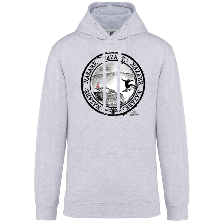 Sweatshirt Kariban com Capuz Selo Nazaré