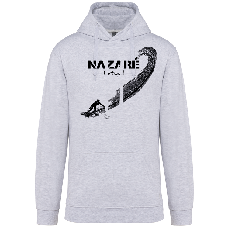 Sweatshirt Kariban com Capuz Surf Nazaré