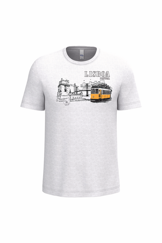 T-Shirt Algodão Ideal Monumentos Lisboa