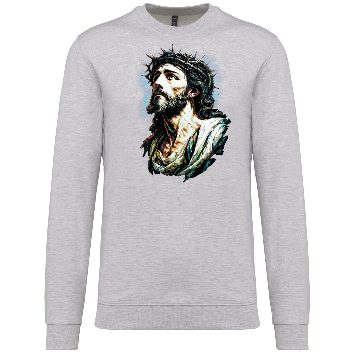 Sweatshirt Kariban sem Capuz Jesus Cristo