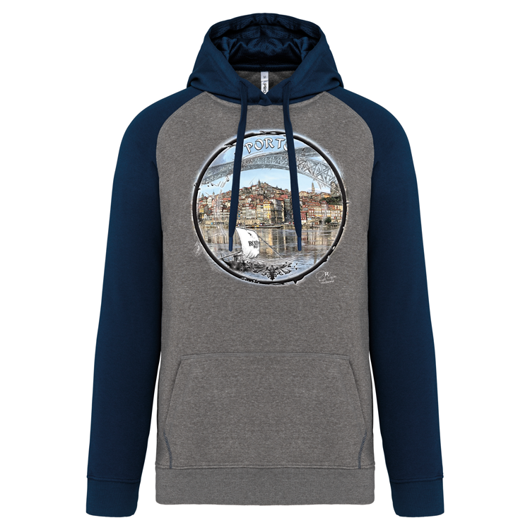 Sweatshirt com capuz Selo Ribeira