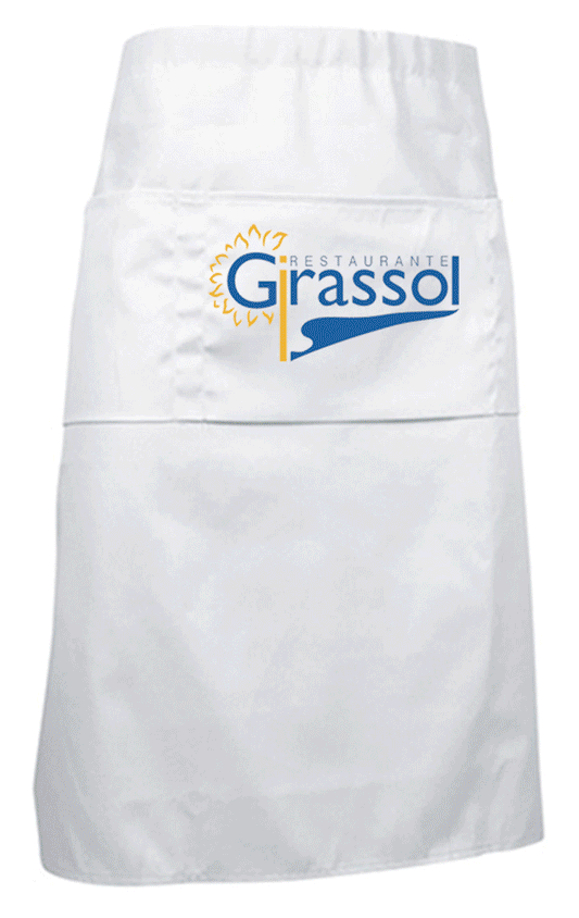 Avental Restauração com bolsos