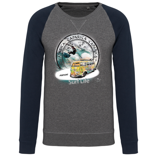 Sweatshirt sem capuz Surf Life Caparica