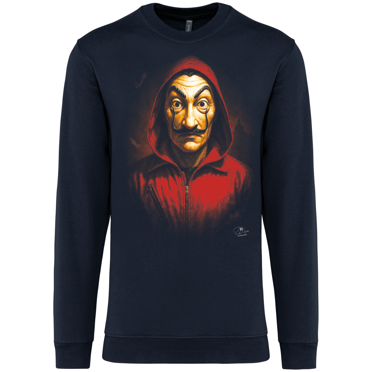 Sweatshirt Kariban sem Capuz Revolution Mask