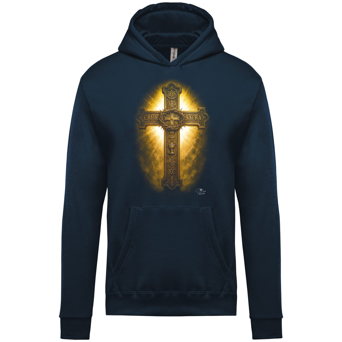 Sweatshirt capuz Kariban Kids Sagrada Cruz