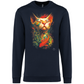 Sweatshirt Kariban sem Capuz Tattooed Cat