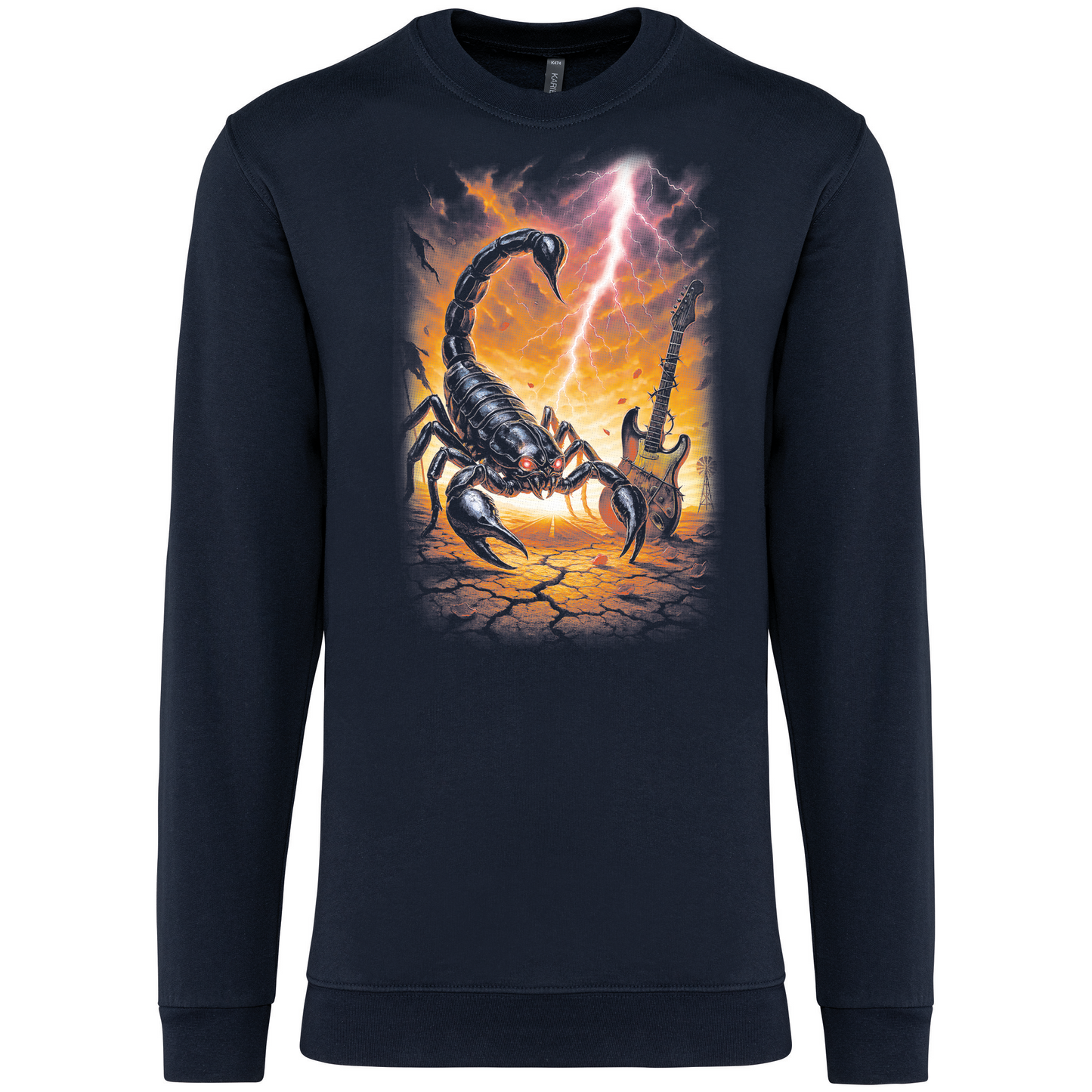 Sweatshirt Kariban sem Capuz Scorpion