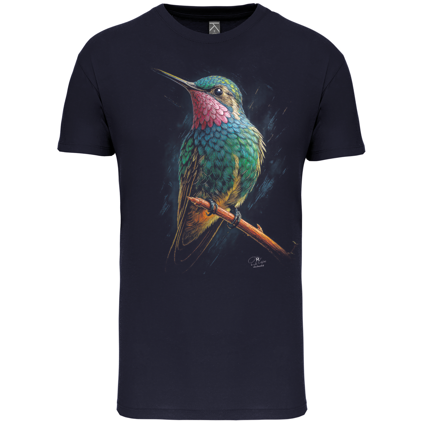 T-Shirt Algodão Biológico Colibri