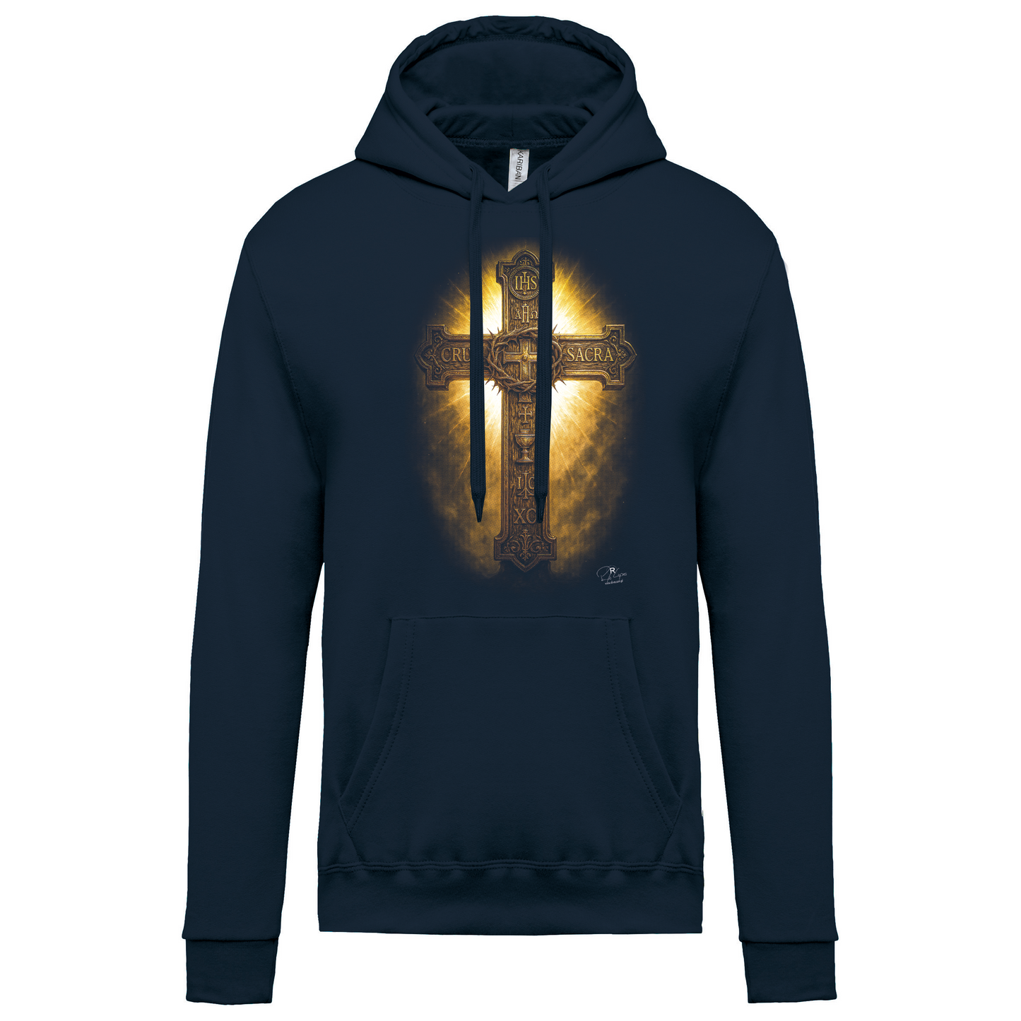 Sweatshirt Kariban com Capuz Sagrada Cruz