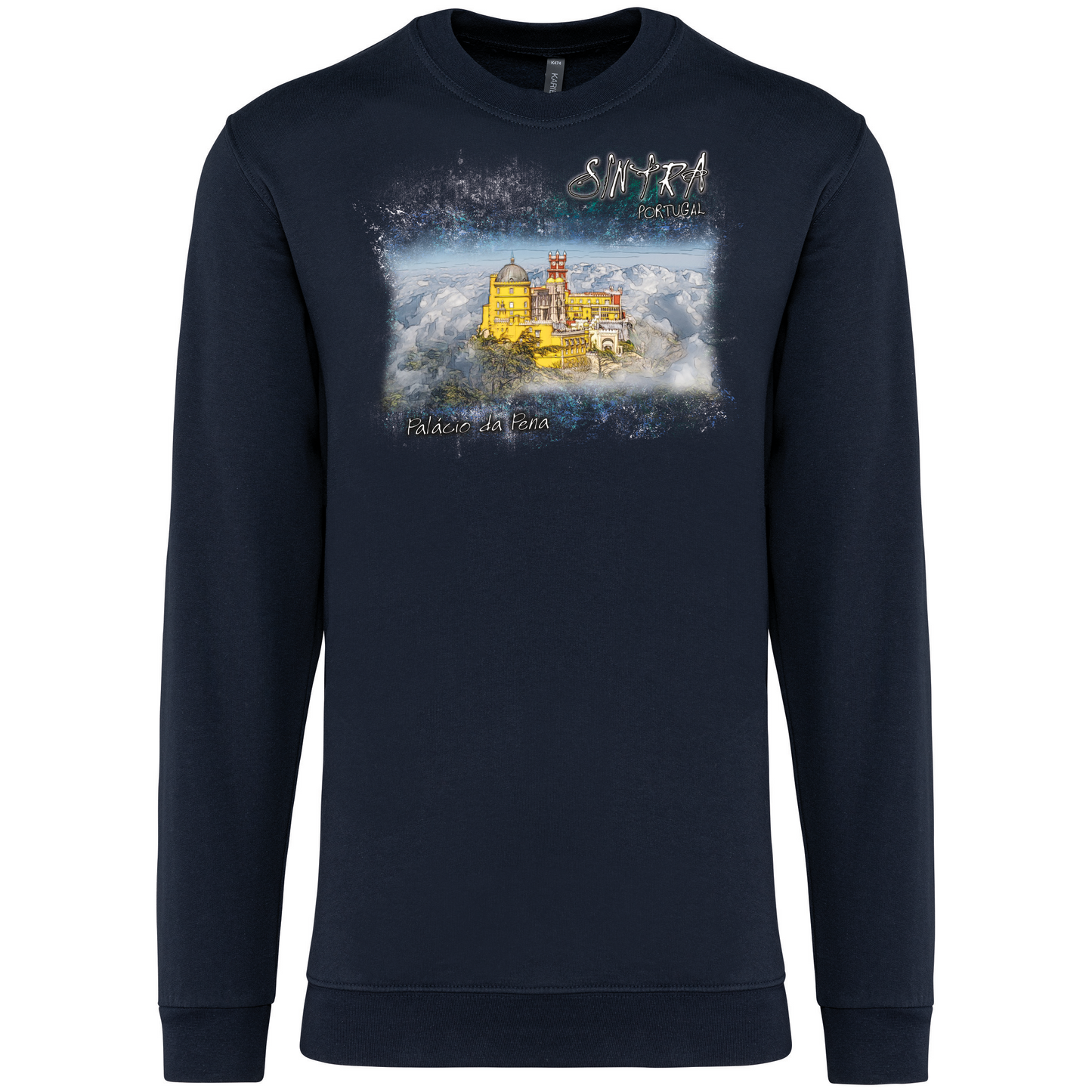 Sweatshirt Kariban sem Capuz Palácio da Pena
