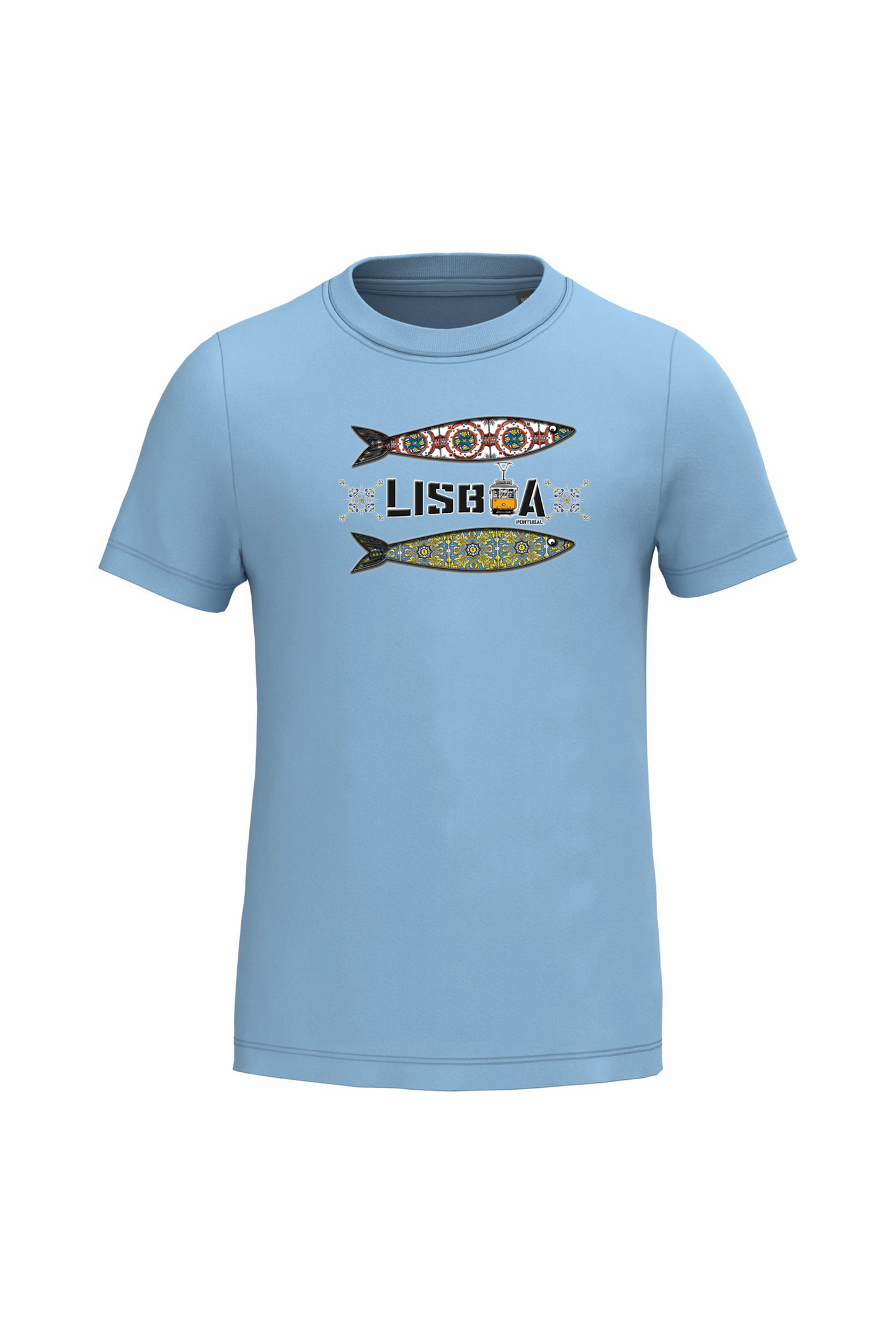 T-shirt de Criança Kariban 2 Sardinhas Lisboa