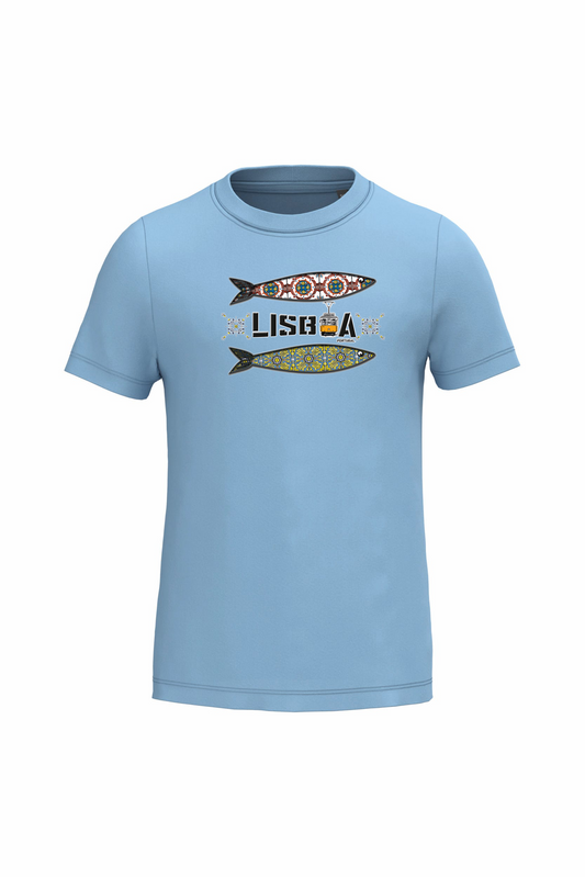 T-shirt de Criança Kariban 2 Sardinhas Lisboa