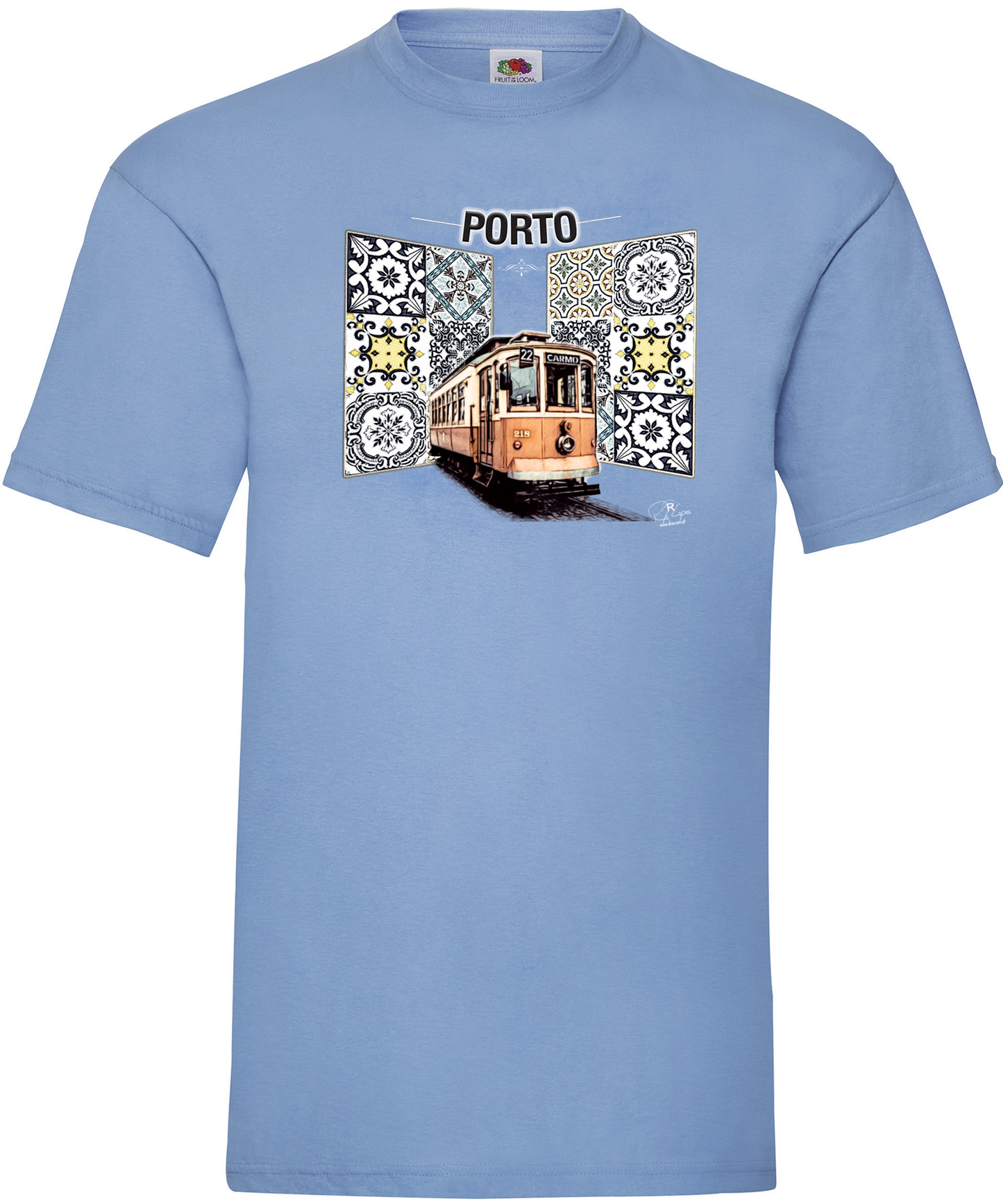 T-shirt Espelho Painel de Azulejos Porto
