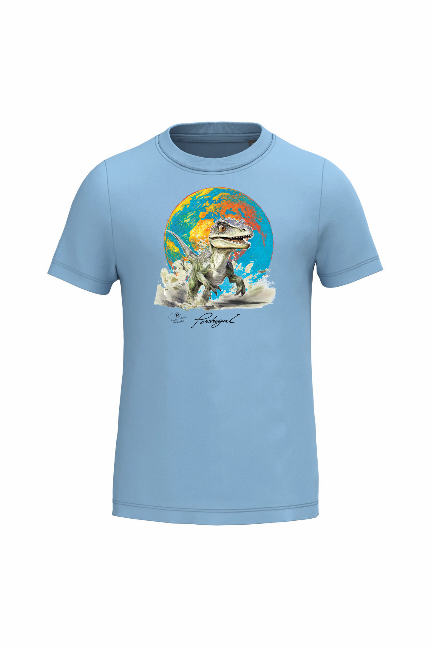 T-shirt de Criança Kariban Dino