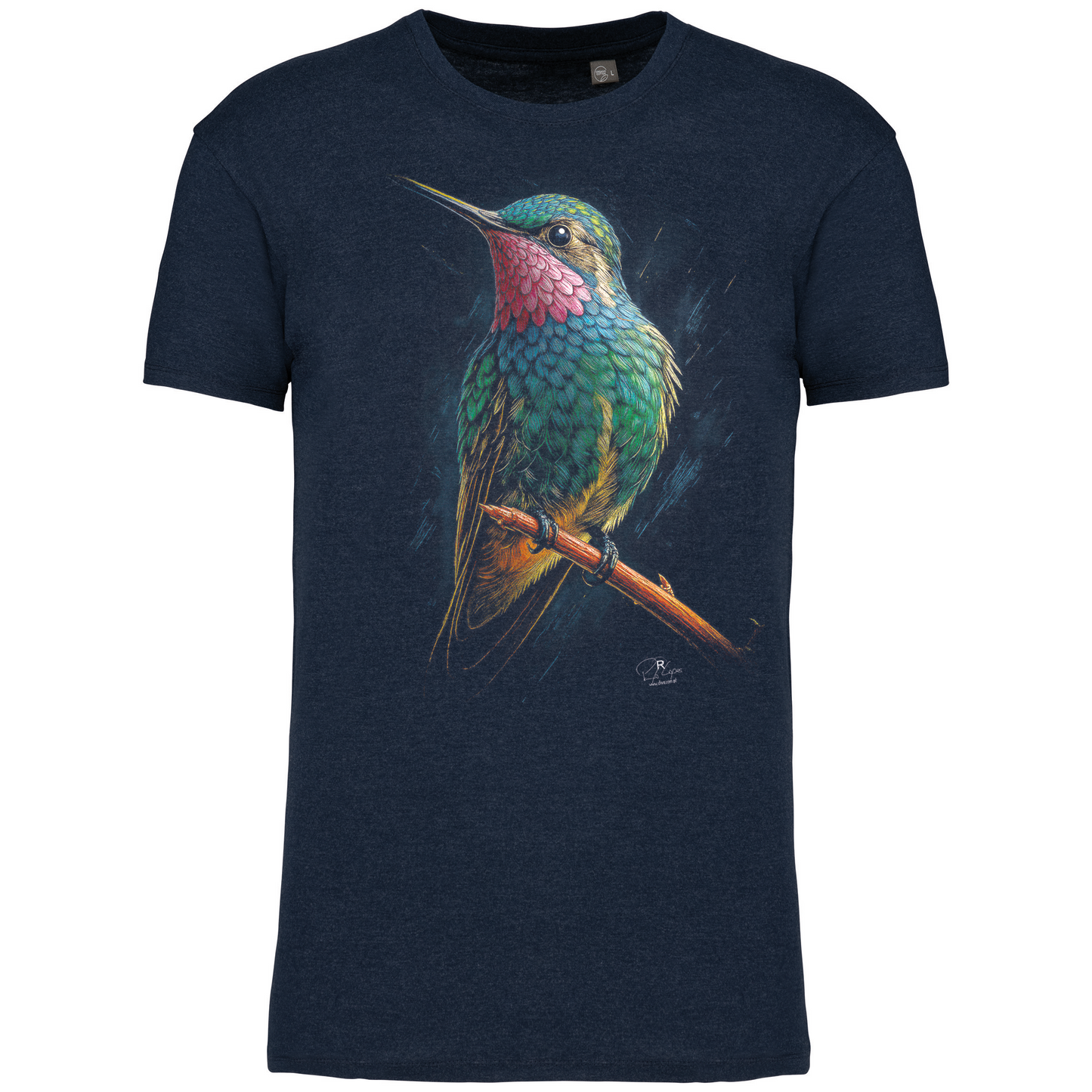 T-Shirt Algodão Biológico Colibri