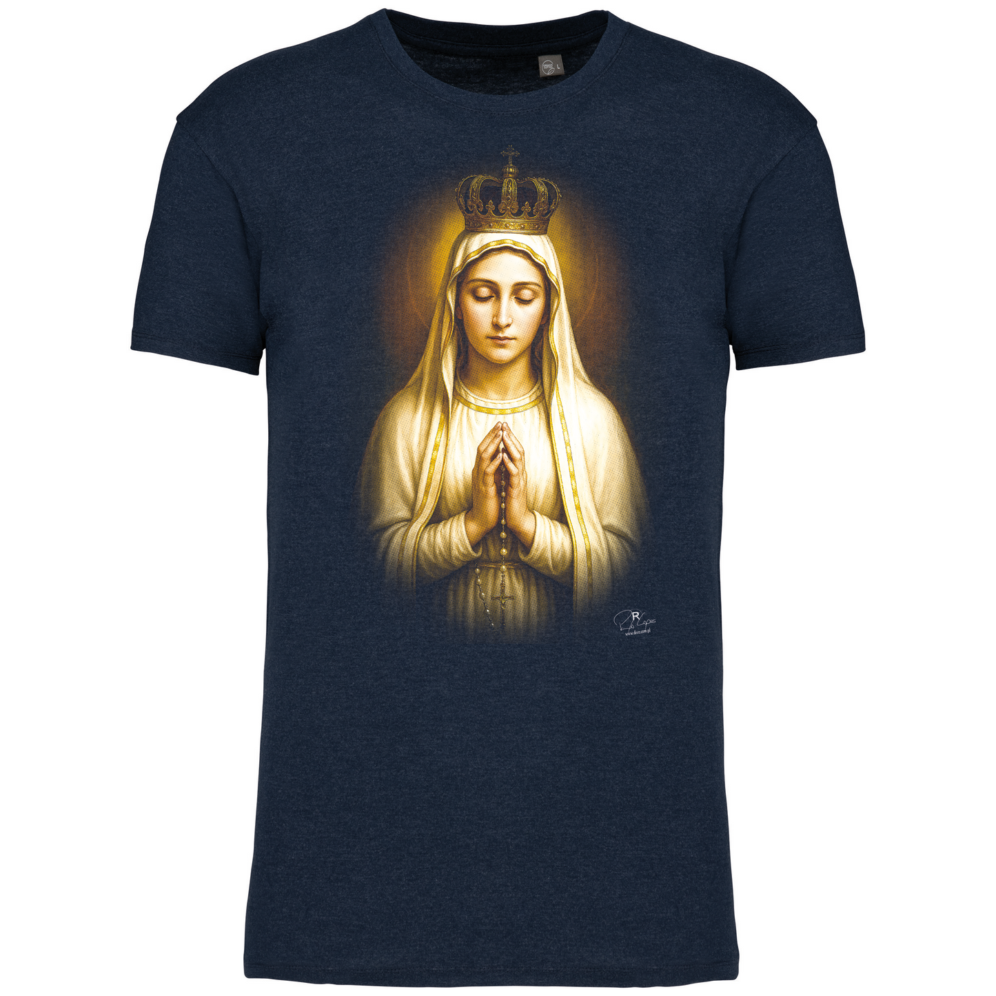 T-Shirt Algodão Biológico Lady of Fátima