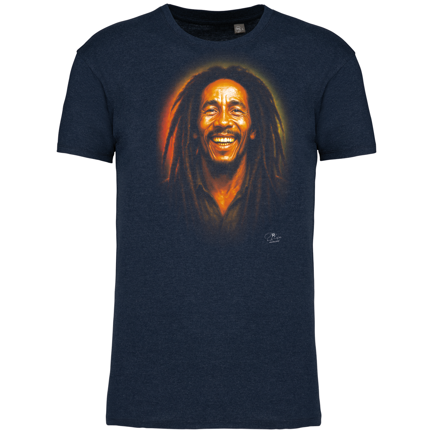 T-Shirt Algodão Biológico Bob Marley