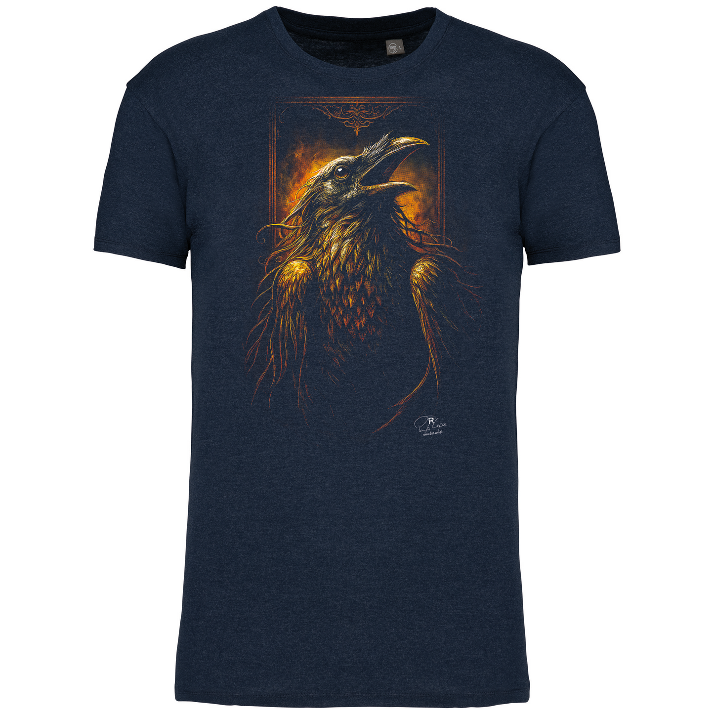 T-Shirt Algodão Biológico Crow