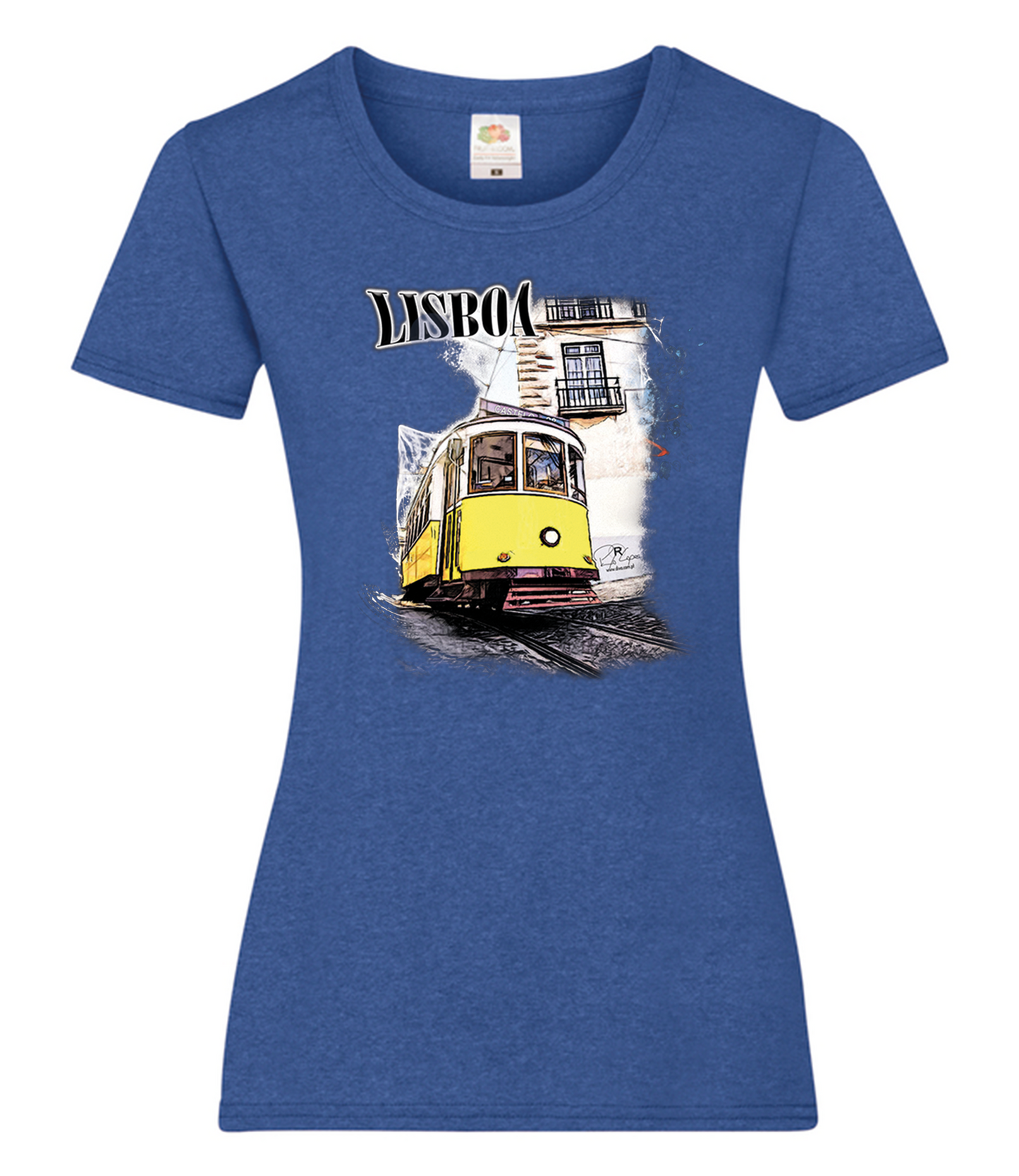 T-shirt Senhora Crazy Tram