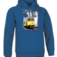 Sweatshirt Valento com Capuz, Crazy Tram