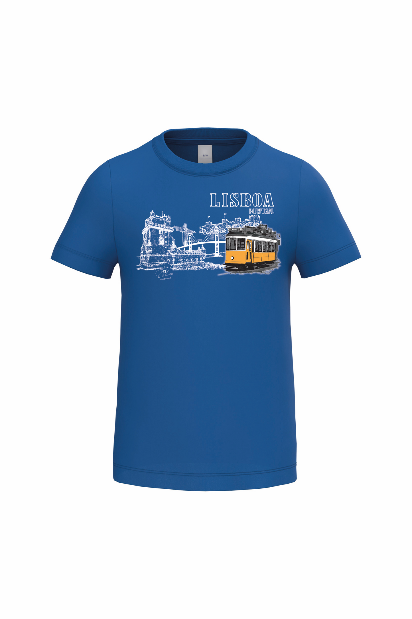 T-shirt Ideal Kids Monumentos Lisboa