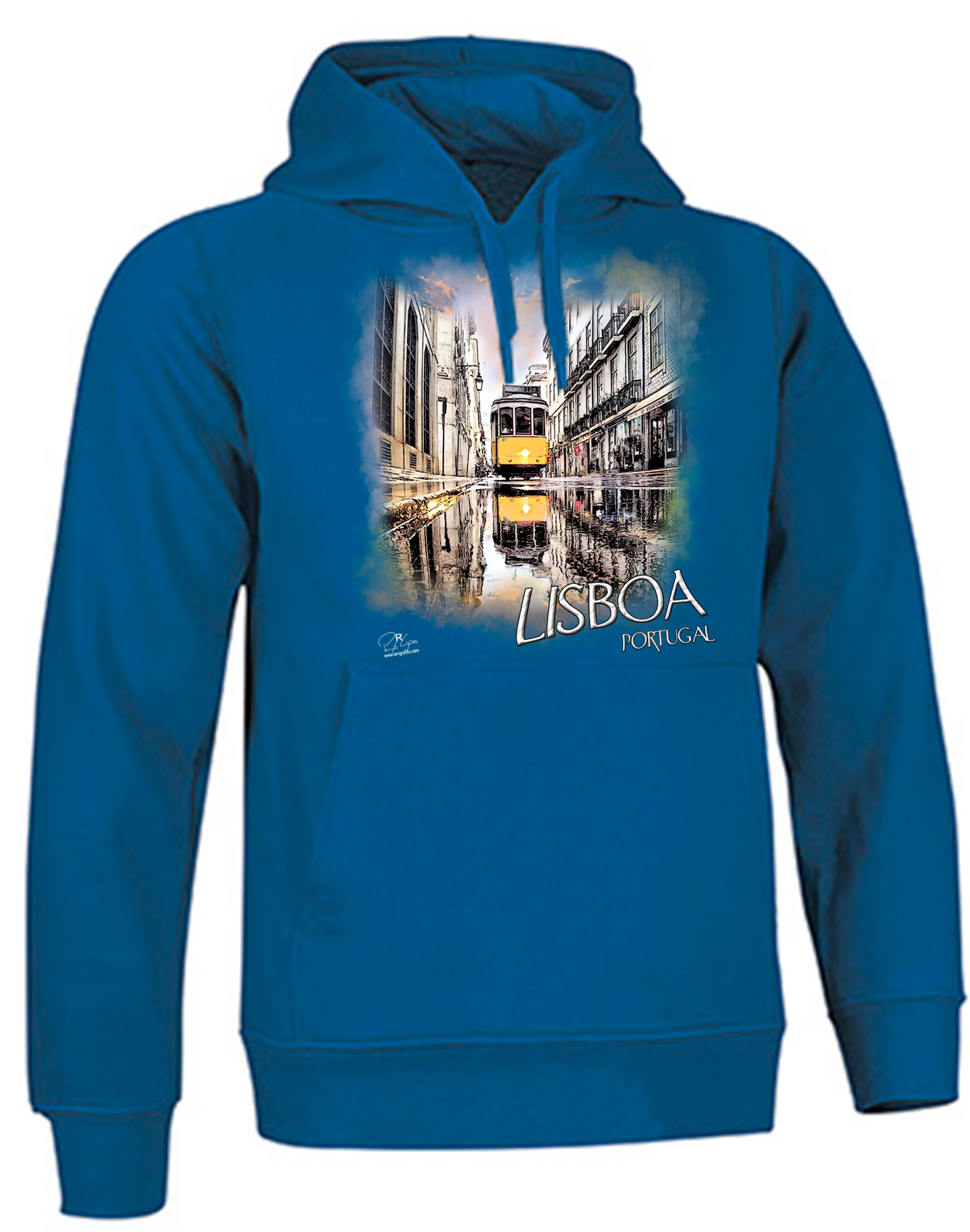 Sweatshirt Valento com Capuz, Espelho Lisboa