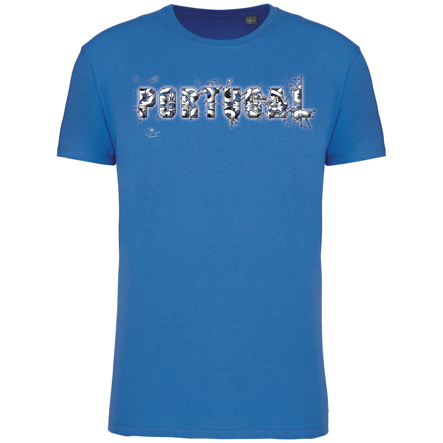 T-Shirt Algodão Biológico Portugal Azulejos