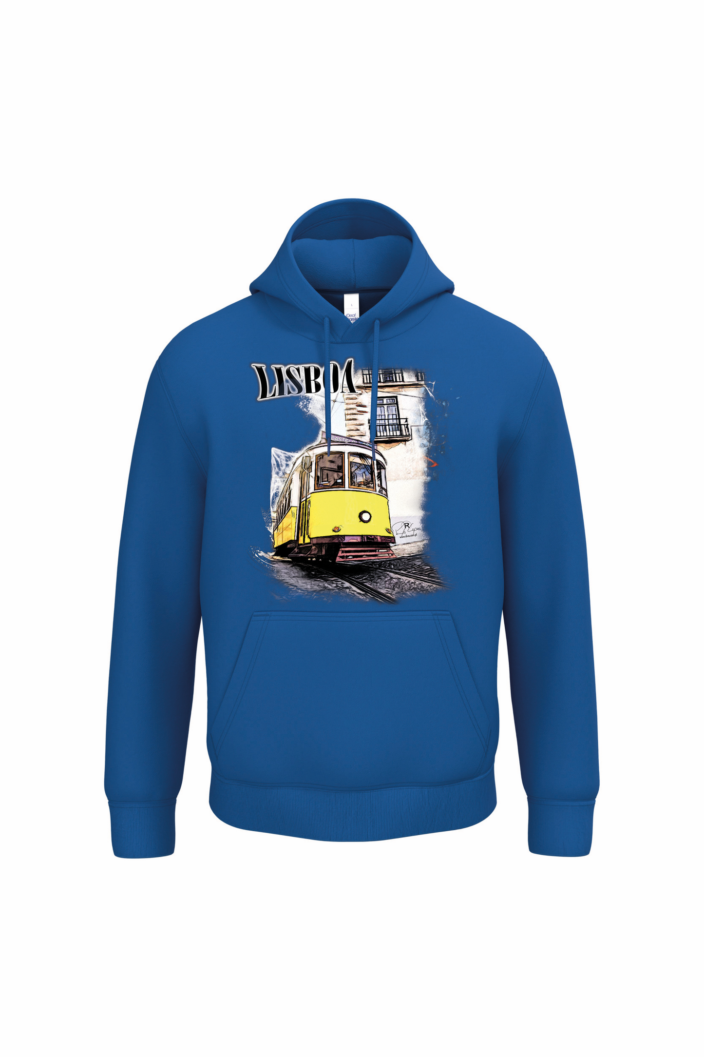 Sweatshirt Ideal com Capuz Crazy Tram