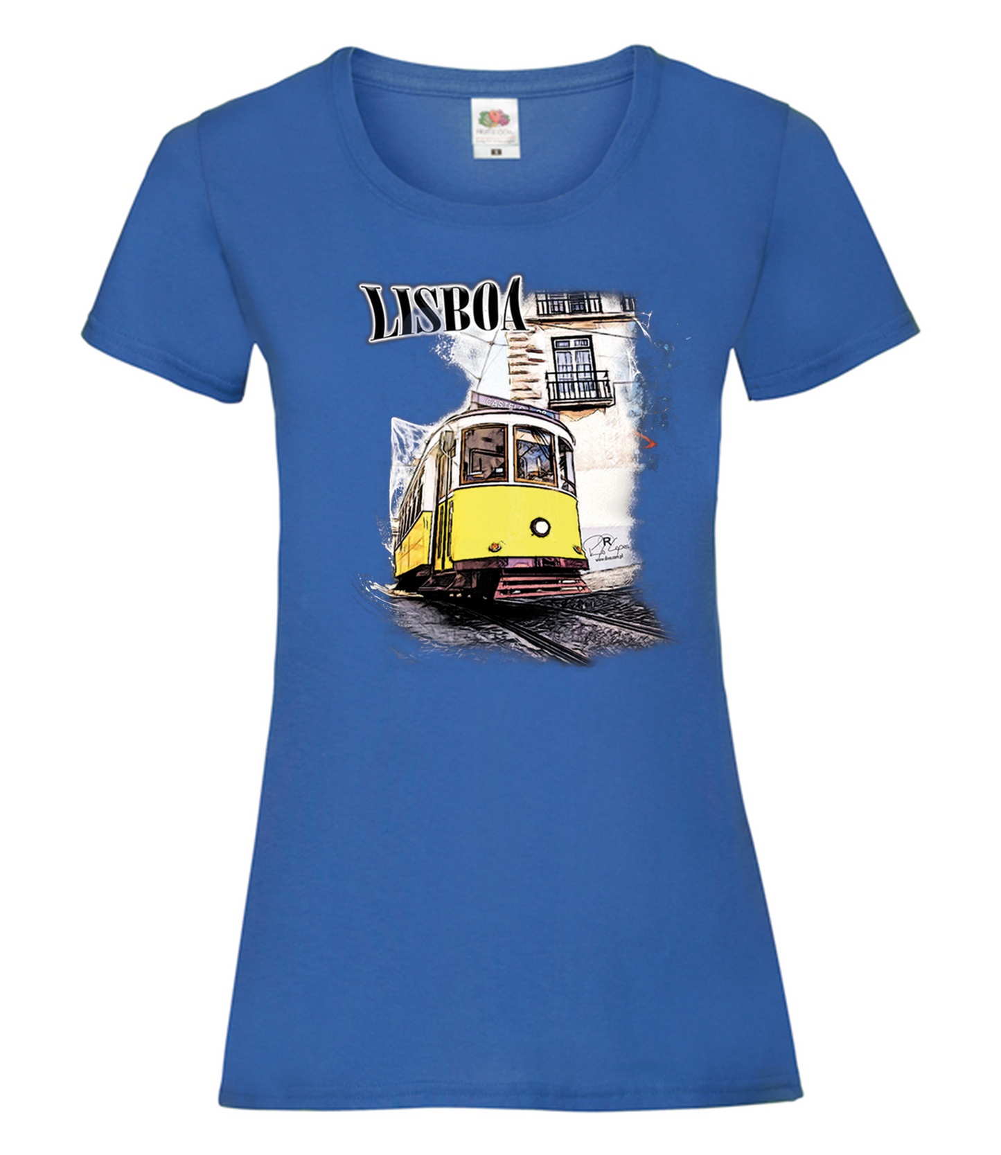 T-shirt Senhora Crazy Tram