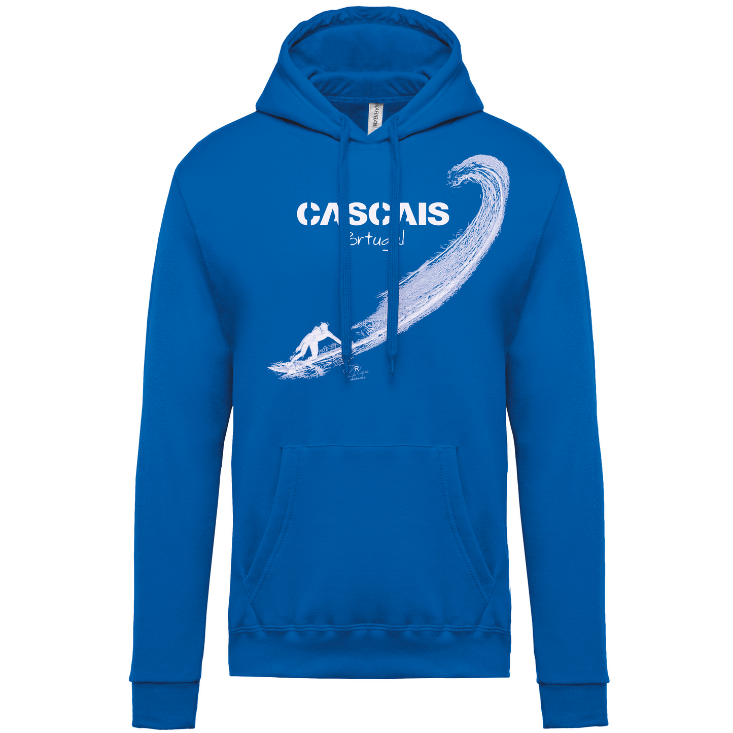 Sweatshirt Kariban com Capuz Surf Cascais