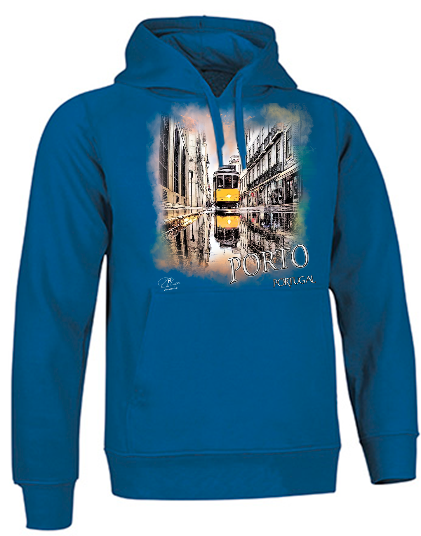Sweatshirt Valento com Capuz, Espelho Lp
