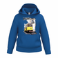 Sweatshirt com capuz Ideal Kids Crazy Tram