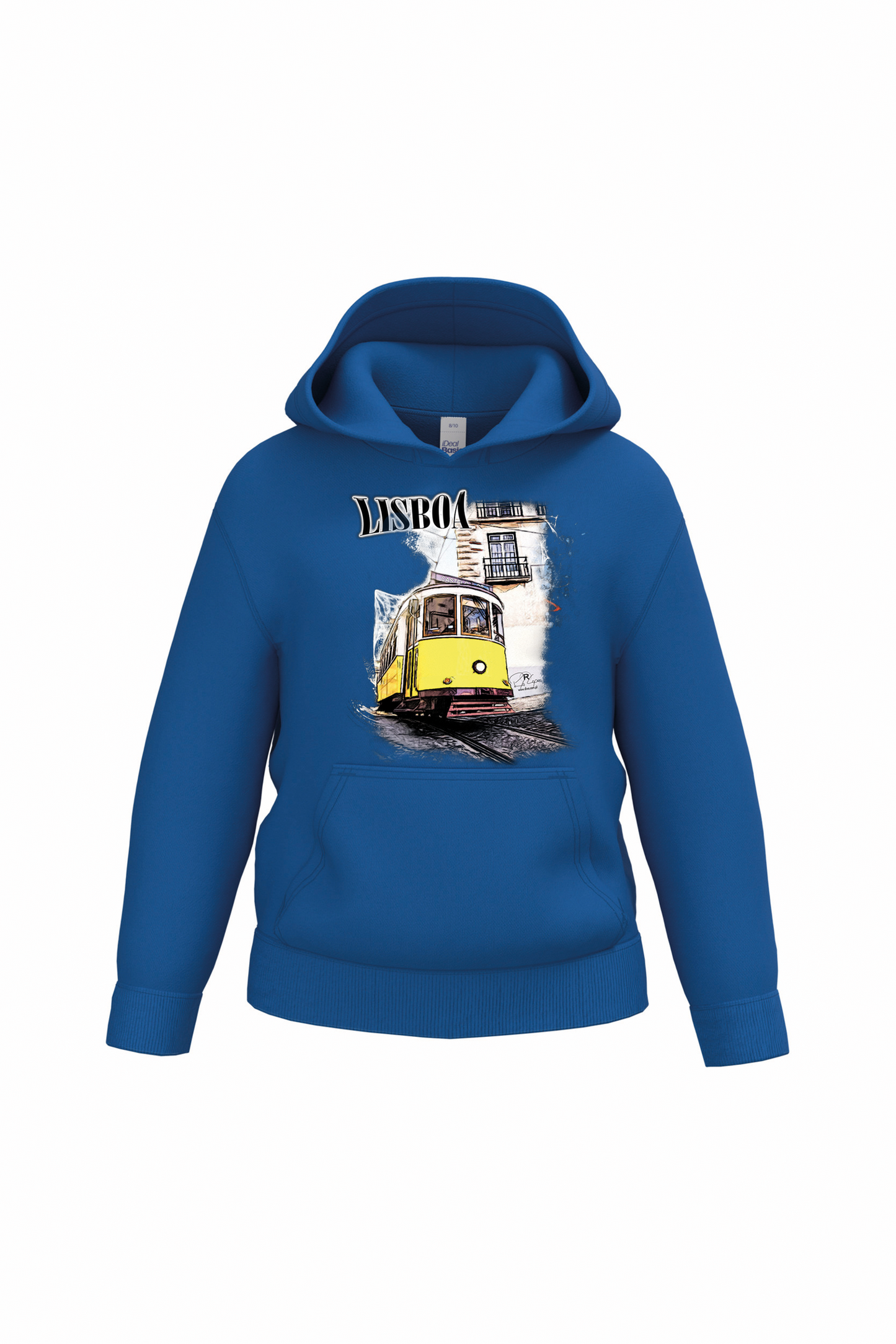 Sweatshirt com capuz Ideal Kids Crazy Tram