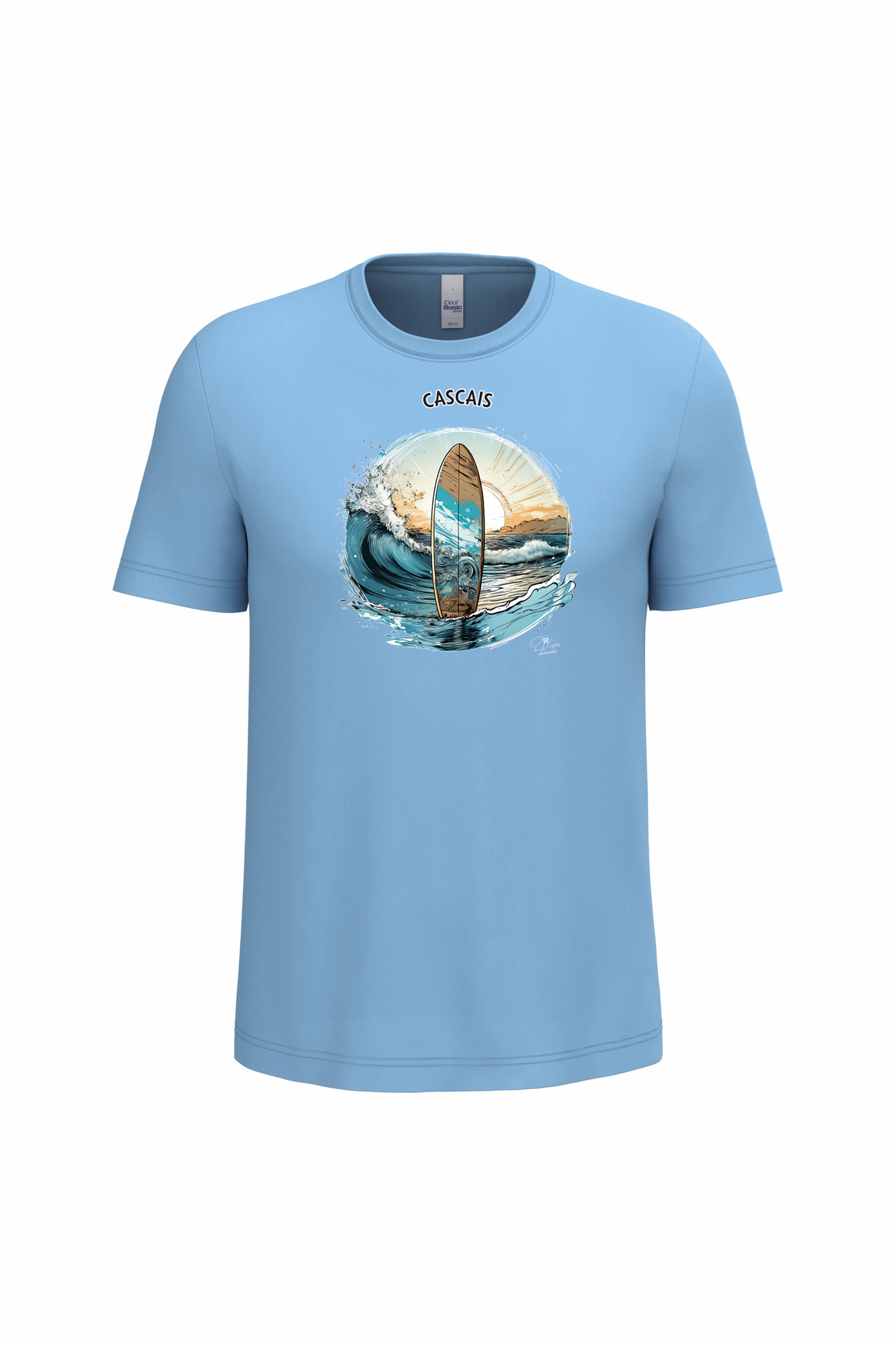 T-Shirt Algodão Ideal Sol Cascais