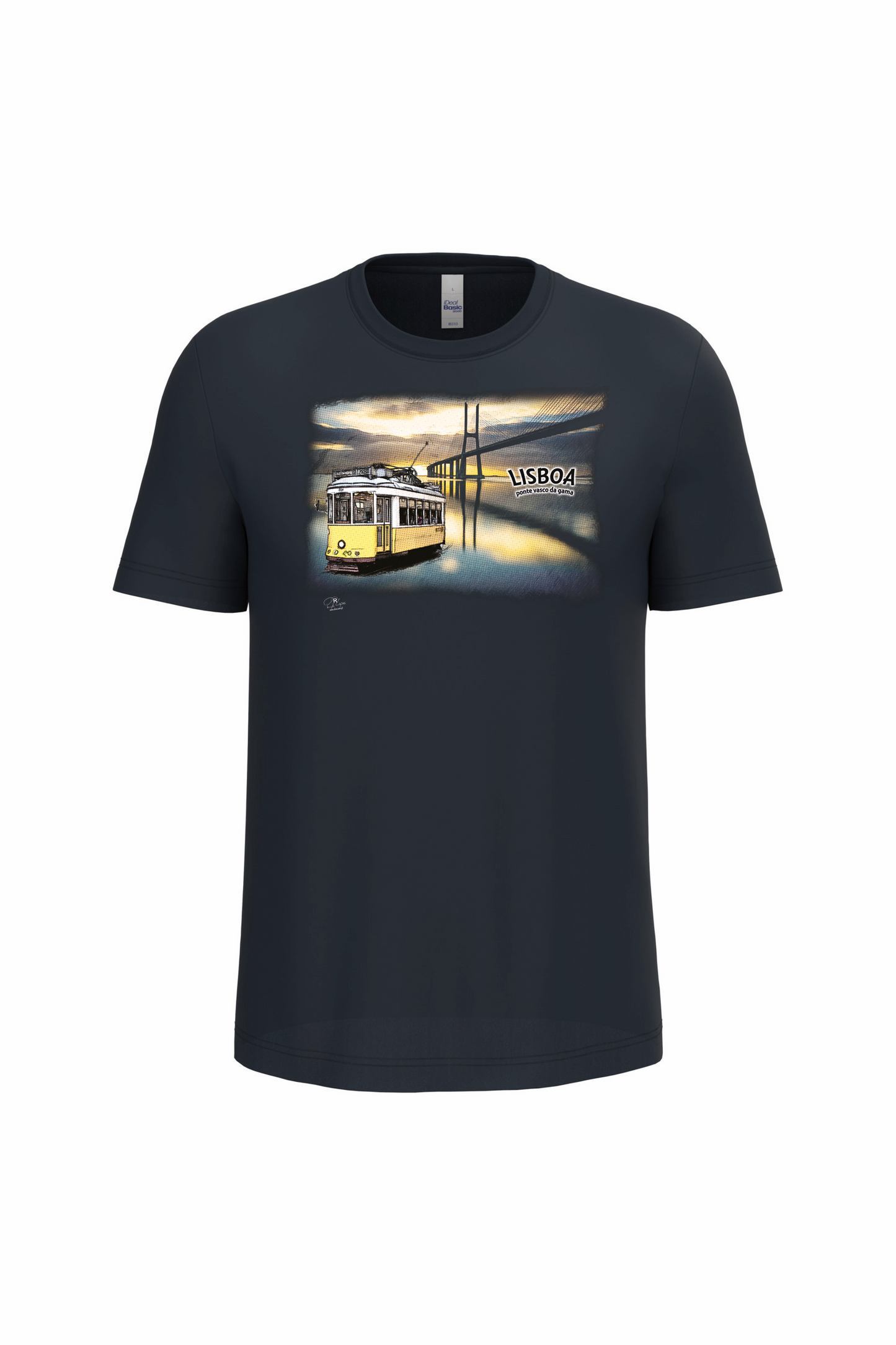 T-Shirt Algodão Ideal Ponte Vasco da Gama