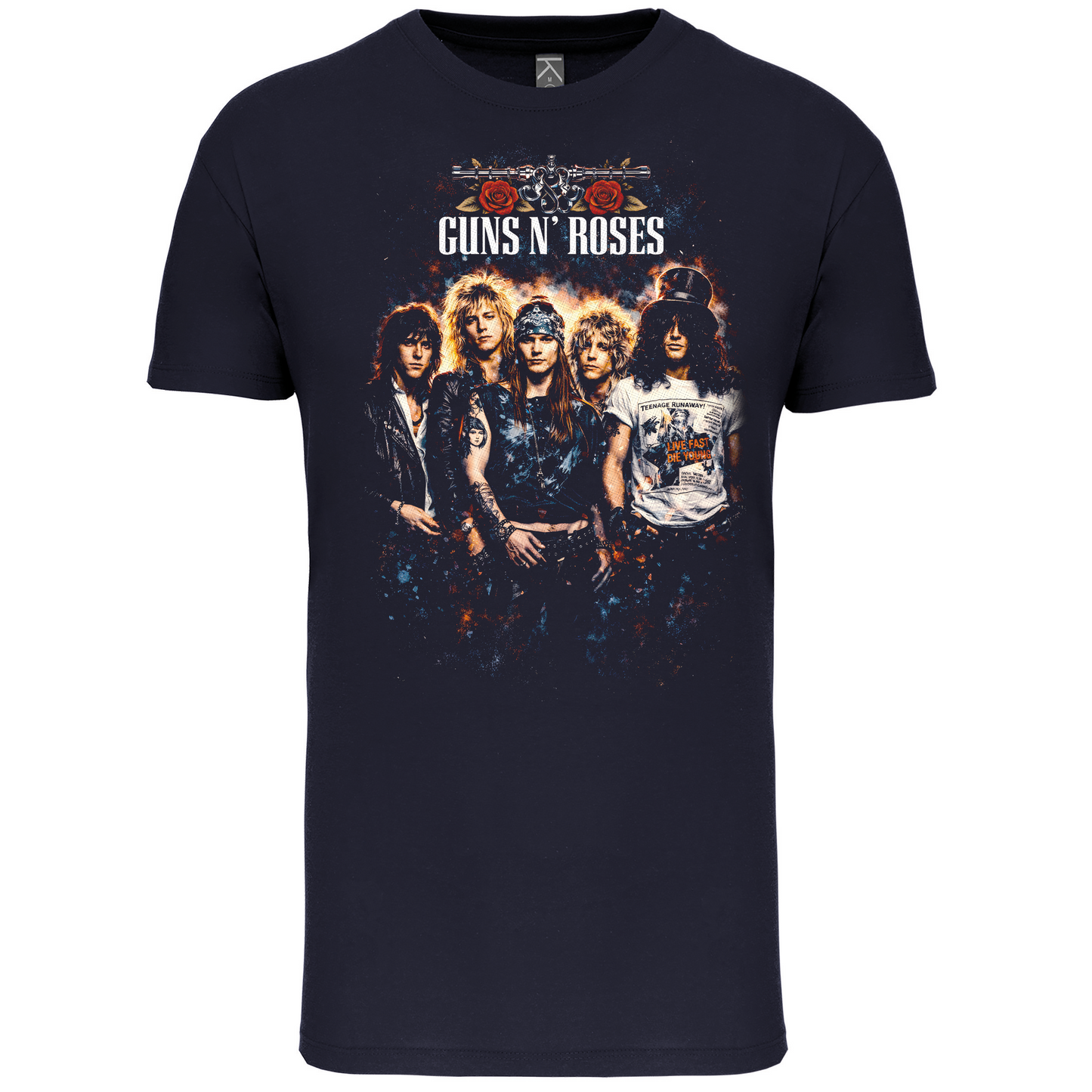 T-Shirt Algodão Biológico Guns N´Roses