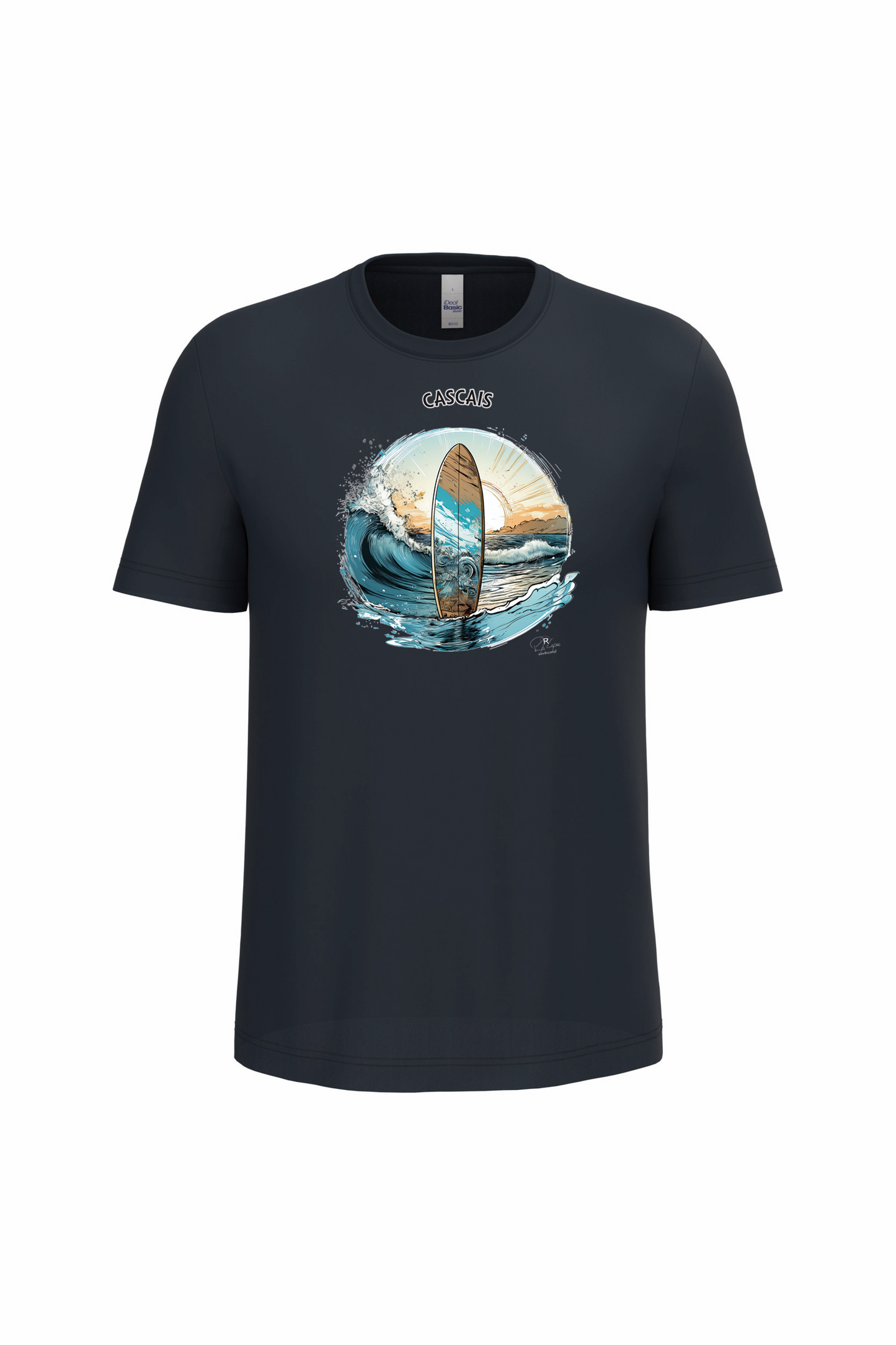 T-Shirt Algodão Ideal Sol Cascais