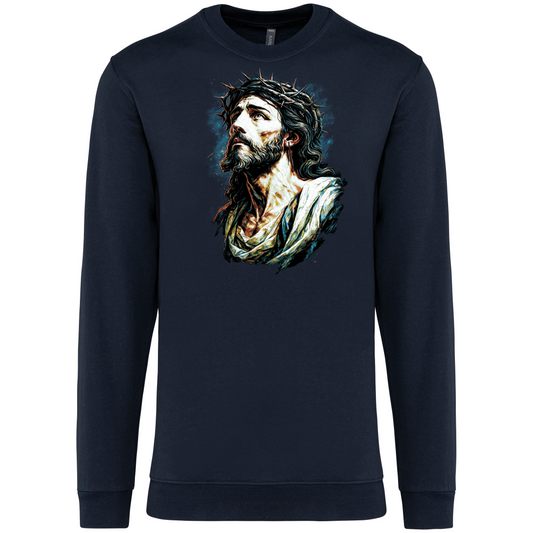Sweatshirt Kariban sem Capuz Jesus Cristo