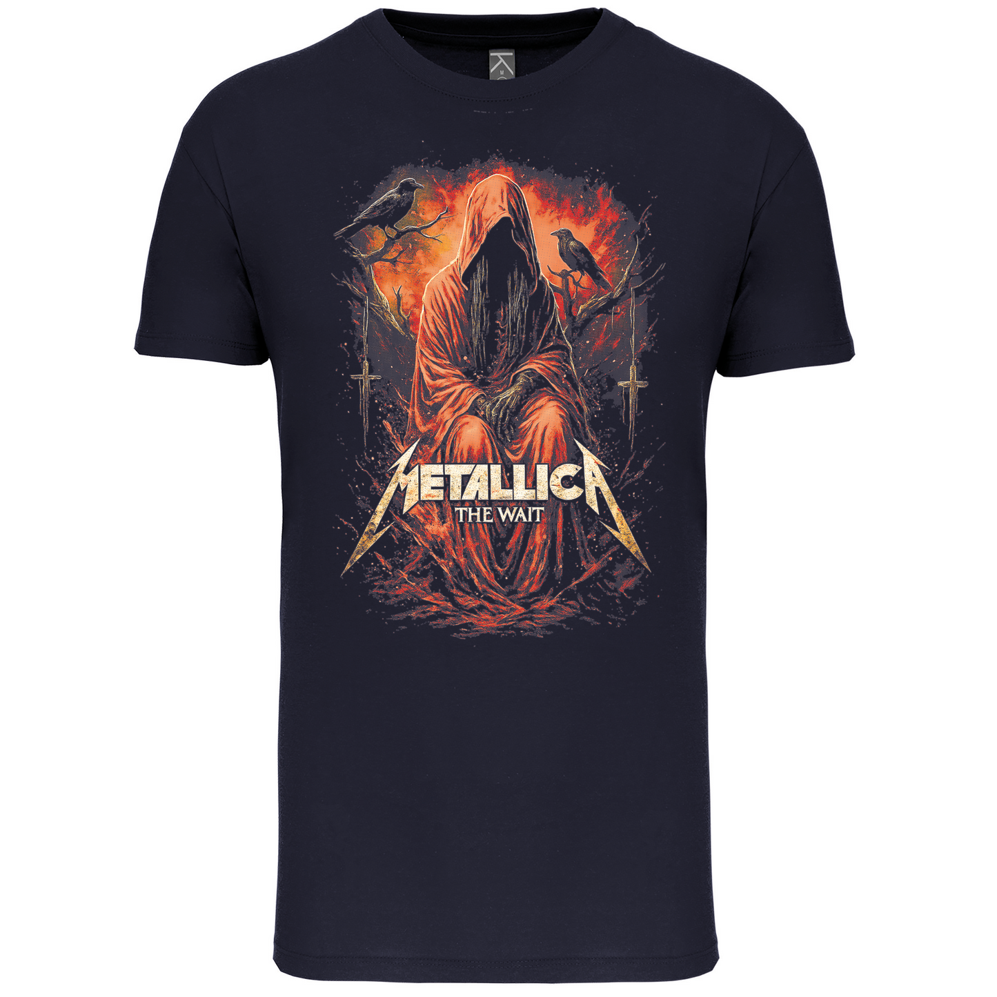 T-Shirt Algodão Biológico Metallica the Wait