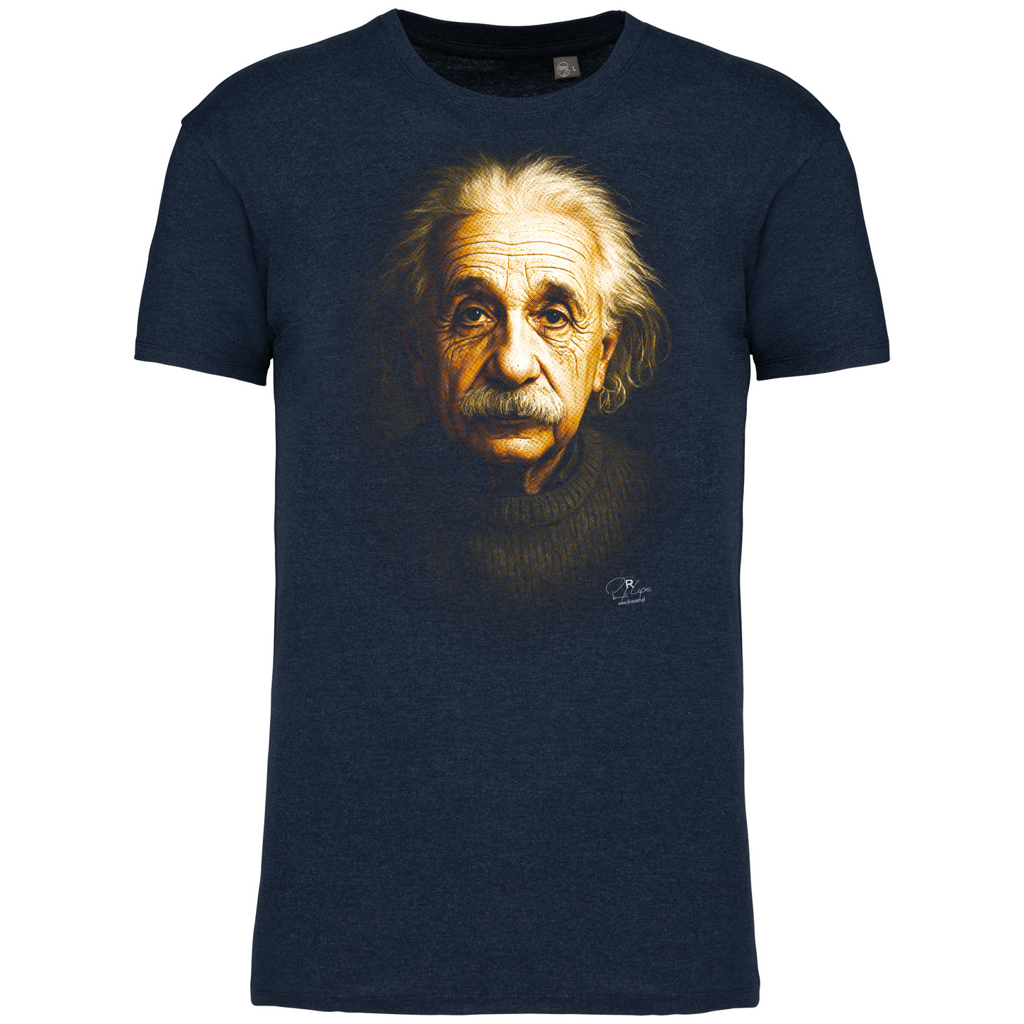 T-Shirt Algodão Biológico Albert Einstein
