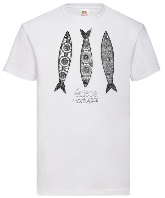 T-shirt 3 Sardinhas Óbidos