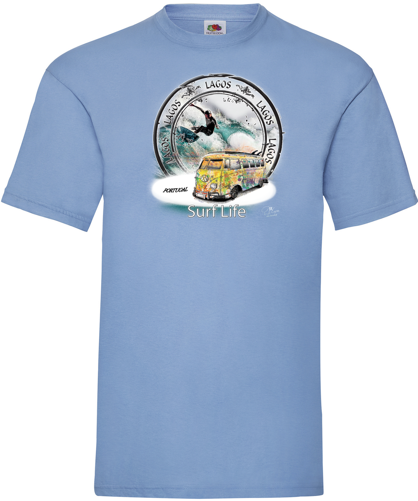 T-shirt Surf Life Lagos